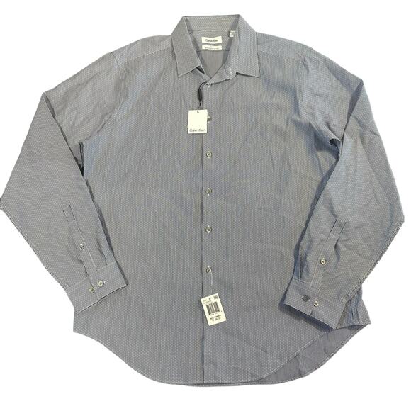 Calvin Klein Other - Calvin Klein Men's Slim Fit Performance Non Iron Shirt Size 17 36/37